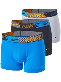 3 boxers Homme Nike Essential Micro - Bleu/Gris