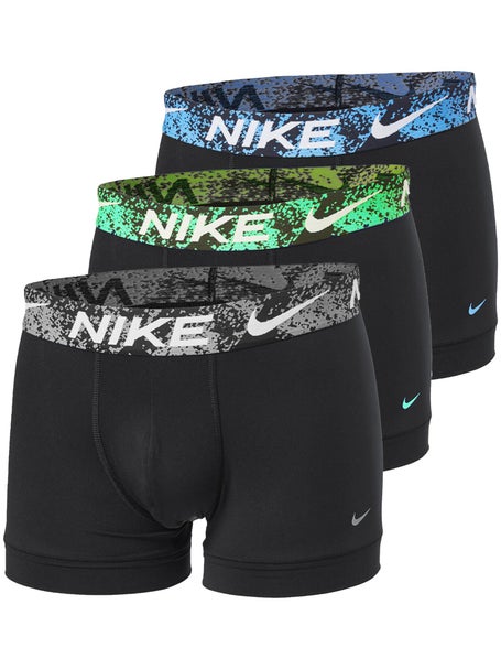 Nike Mens Essential Micro 3-Pack Trunk - Black