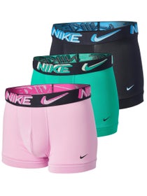 3 boxers Homme Nike Essential Micro - Noir/Rose/Vert