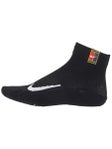 Nike Multiplier Max 2-Pack Ankle Socks Black
