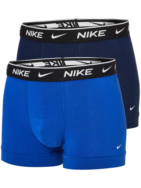 2 Boxers Nike Homme Bleu marine/Noir