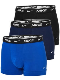 B&#xF3;xer trunk Nike (Pack de 3) - Negro/Azul Marino/Azul