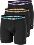 3 boxers longs Homme Nike Ultra Stretch Micro - Noir
