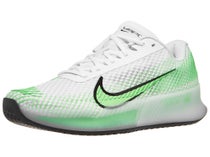 Chaussures Homme Nike Zoom Vapor 11 Blanc/Noir/Vert - TOUTES SURFACES