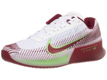 Chaussures Homme Nike Zoom Vapor 11 Blanc/Lime Blast/Rouge - TOUTES SURFACES
