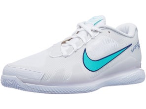 Nike Air Zoom Vapor Pro Clay White/Turquoise Men's Shoe | Tennis