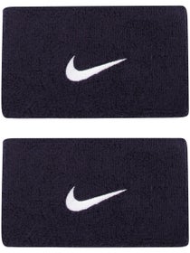 Mu&#xF1;equeras doble anchura Nike Swoosh - Obsidiana (2 unidades)
