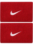 Nike Swoosh Doublewide Wristbands Varsity Red