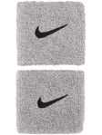 Nike Swoosh Wristbands Grey Heather