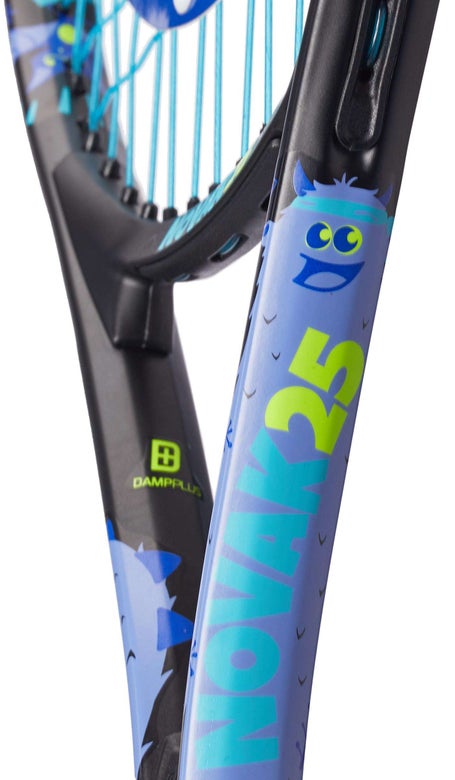 Raquette De Tennis Junior HEAD Novak 25 Pouces - 240g, Rouge/vert, Inspirée De Novak Djokovic, Pour Enfants Débutants