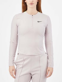 Camiseta manga larga mujer Nike Advantage 1/4 cremallera Primavera