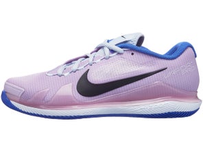 Nike Air Zoom Vapor Pro AC Grey/Doll/Blue Women's Shoe | Tennis
