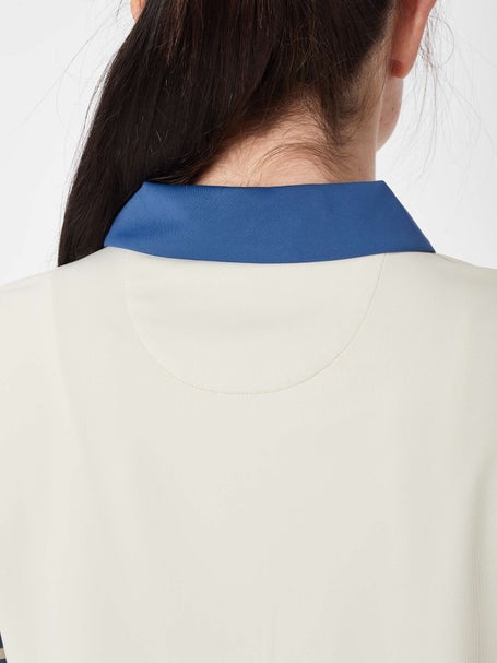 Original Penguin Womens Crop Colorblock Polo