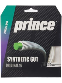 Prince Synthetic Gut Original 16/1.30 String Set White 
