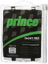 12 Surgrips Prince TackyPro Blanc
