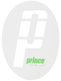 Prince Tennis Plastic Stencil White