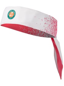 Roland Garros Performance Headband White/Pink