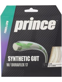 Prince Synthetic Gut Duraflex 1.25mm Tennissaite - 12,2m Set
