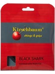 Set de cordaje Kirschbaum Black Shark 1,30 mm/16 (12 m) - Negro