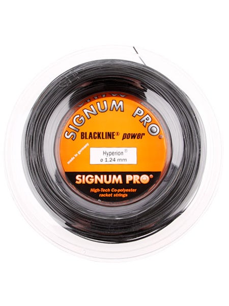 Signum Pro Blackline Hyperion 17 1.24mm Tennis Strings 200M Reel 