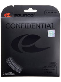 Solinco Confidential 1.20mm Tennissaite - 12,2m Set
