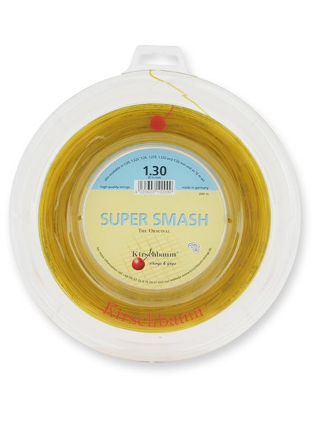 0,22 €/m Kirschbaum Super Smash 1,30 mm 200 M-Tennis Corde 