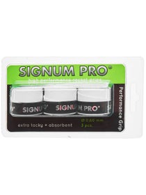 Overgrip Signum Pro Performance Grip Blanco, 3 unidades