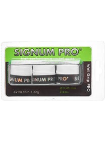 Signum Pro Wet Grip Pro 3-Pack Overgrip White