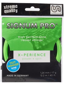 Signum Pro X-perience 1.24mm Tennissaite - 12m Set