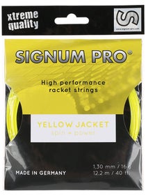 Signum Pro Yellow Jacket 1.30mm Tennissaite - 12,2m Set