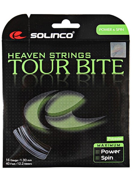 Solinco Tour Bite 1.30mm Tennissaite 12.2m Set