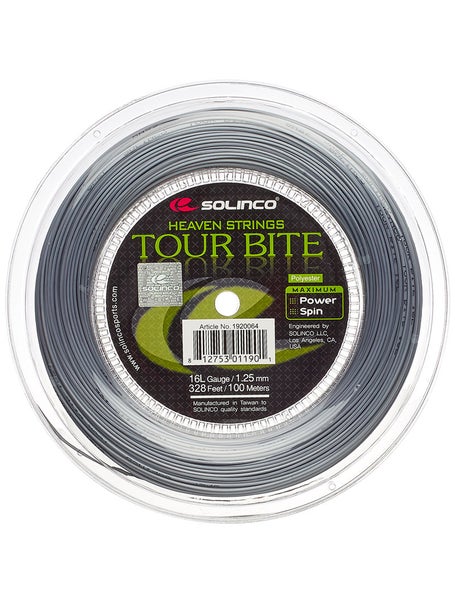 Solinco Tour Bite 1.25mm Tennissaite 100m Rolle