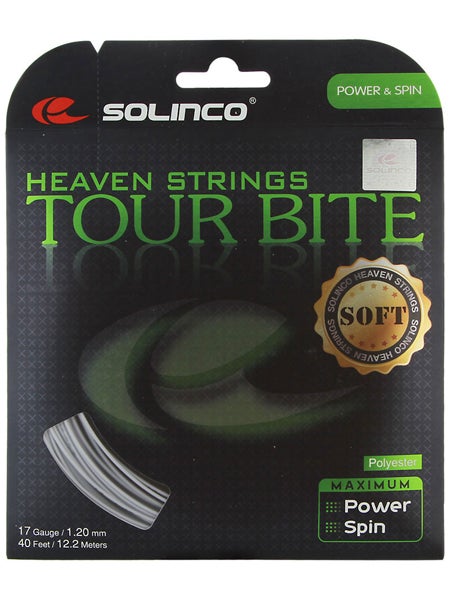 Solinco Tour Bite Soft 18 1.15mm Tennis Strings Set 