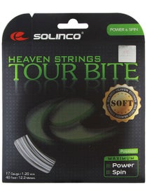 Set de cordaje Solinco Tour Bite Soft 1,20/17