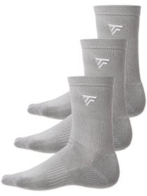 Tecnifibre 3-Pack High Cut Socks Silver
