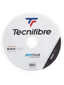 Tecnifibre Black Code 1.18mm Tennissaite - 200m Rolle