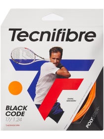 Tecnifibre Black Code Fire 1.24mm Tennissaite - 12,2m Set