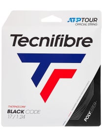 Tecnifibre Black Code 1.24mm Tennissaite - 12.2m Set