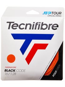 Tecnifibre Black Code Fire 1.28mm Tennissaite - 12,2m Set