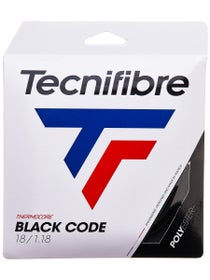 Tecnifibre Black Code 1.18mm Tennissaite - 12.2m Set