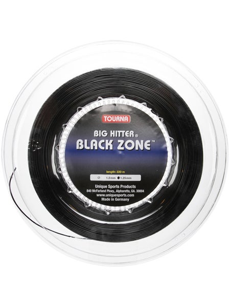 Tourna Big Hitter Black Zone 1.25mm Tennissaite 220m Rolle
