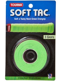 Tourna Grip Soft Tac Overgrip (Neongr&#xFC;n)