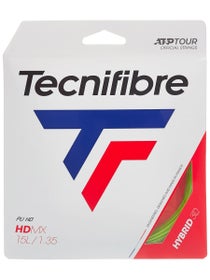 Tecnifibre HDMX Lime 1.35mm Tennissaite - 12,2m Set