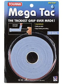 Tourna Mega Tac Griffband 10er Pack Blau