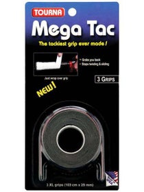 Tourna Mega Tac Overgrip Black