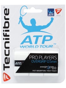 Tecnifibre Pro Players ATP Overgrips White 3 Pack