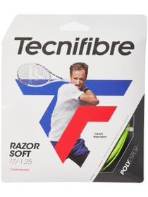 Tecnifibre Razor Soft 1.25mm Tennissaite - 12,2m Set (Limette)