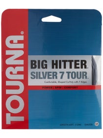 Tourna Silver 7 Tour 1.25mm Tennissaite - 12m Set