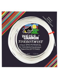 Weiss CANNON TurboTwist 1.24mm Tennissaite - 12m Set