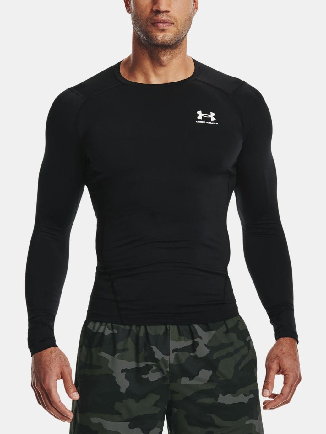 Under Armour Men's HeatGear Compression Long-Sleeve T-Shirt 
